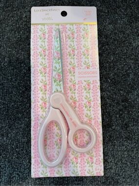 NEW LoveShackFancy Yoobi Floral Scissors
